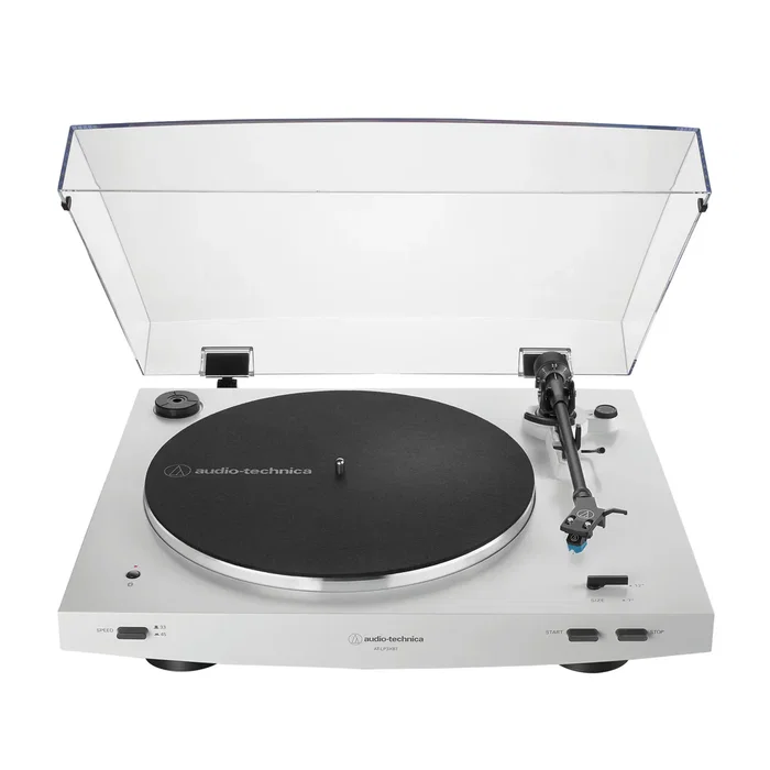 Audio-Technica AT-LP3XBTWH Tocadiscos de Tracción por Correa Automático con Bluetooth, Blanco Audio-Technica AT-LP3XBTWH Tocadiscos de Tracción por Correa Automático con Bluetooth, Blanco