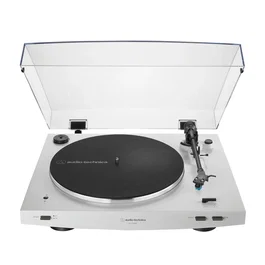 Audio-Technica AT-LP3XBTWH Tocadiscos de Tracción por Correa Automático con Bluetooth, Blanco