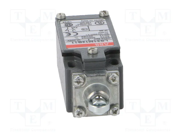 ABB Interruptor de fin de carrera con roldana metálica Ø12mm NO+NC