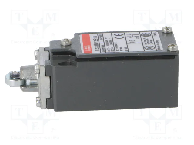 ABB Interruptor de fin de carrera con roldana metálica Ø12mm NO+NC