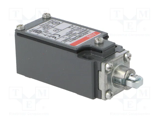 ABB Interruptor de fin de carrera con roldana metálica Ø12mm NO+NC