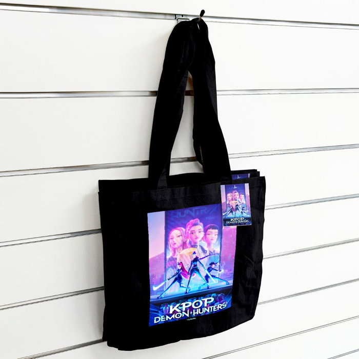 Pyramid International Bolso de Mano Totebag K-Pop Demon Hunters Negra Pyramid International Bolso de Mano Totebag K-Pop Demon Hunters Negra
