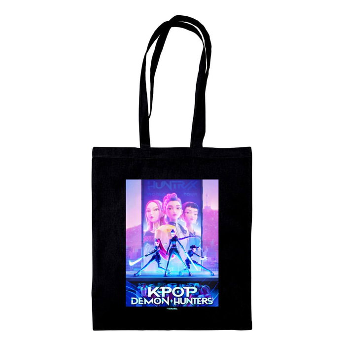Pyramid International Bolso de Mano Totebag K-Pop Demon Hunters Negra Pyramid International Bolso de Mano Totebag K-Pop Demon Hunters Negra