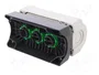 SCHNEIDER ELECTRIC Casete de control Harmony XB5 22mm rojo/verde