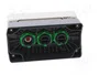 SCHNEIDER ELECTRIC Casete de control Harmony XB5 22mm rojo/verde