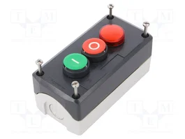 SCHNEIDER ELECTRIC Casete de control Harmony XB5 22mm rojo/verde