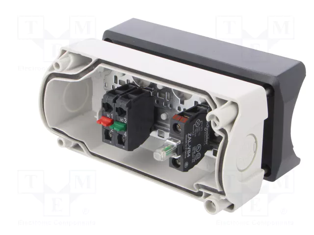 SCHNEIDER ELECTRIC Casete de control Harmony XB5 22mm rojo/verde SCHNEIDER ELECTRIC Casete de control Harmony XB5 22mm rojo/verde