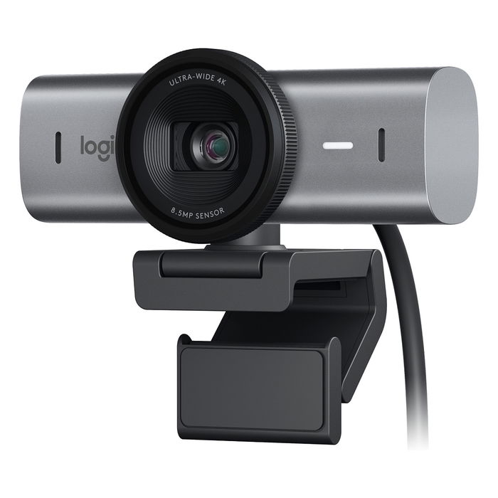 Logitech BRIO 705 Webcam 4K Ultra HD para Business con HDR y Campo de Visión Ajustable