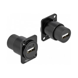 DeLOCK Módulo USB 2.0 Tipo-A hembra a hembra 86784