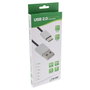 InLine Cable USB 2.0 Tipo C a Tipo A 1m Negro Aluminio