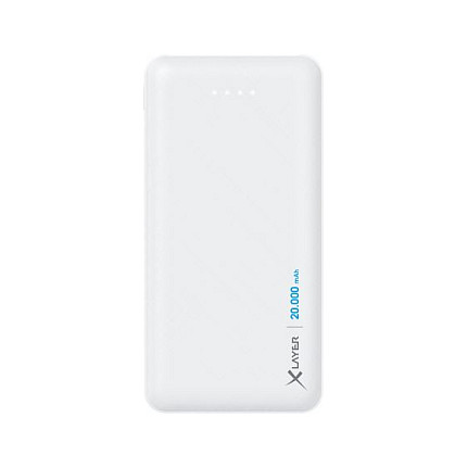 XLayer Powerbank Micro 20.000 mAh Blanco XLayer Powerbank Micro 20.000 mAh Blanco
