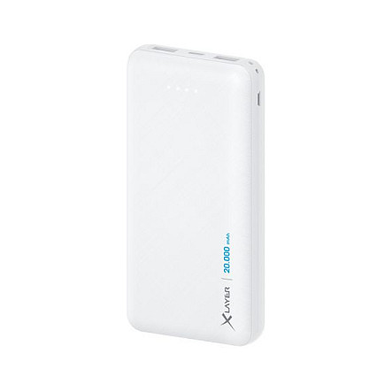 XLayer Powerbank Micro 20.000 mAh Blanco XLayer Powerbank Micro 20.000 mAh Blanco
