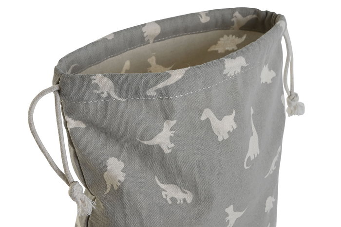 DKD Home Decor Dinos 23 Bolsa Baby Blanco Gris 26 x 24 cm (2 Unidades) DKD Home Decor Dinos 23 Bolsa Baby Blanco Gris 26 x 24 cm (2 Unidades)