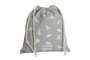 DKD Home Decor Dinos 23 Bolsa Baby Blanco Gris 26 x 24 cm (2 Unidades)