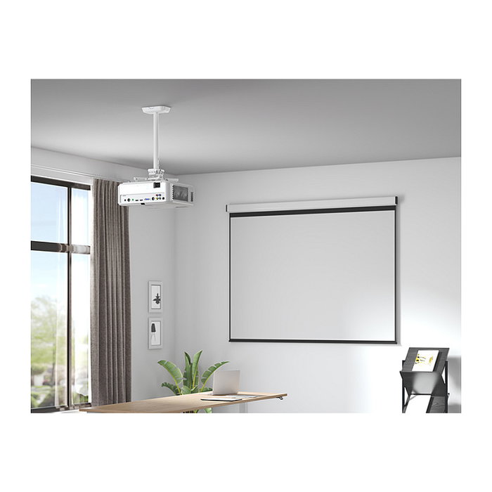 LogiLink Soporte de techo para proyectores 35kg Blanco