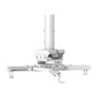 LogiLink Soporte de techo para proyectores 35kg Blanco