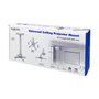 LogiLink Soporte de techo para proyectores 35kg Blanco