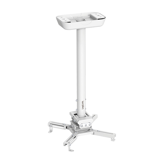 LogiLink Soporte de techo para proyectores 35kg Blanco