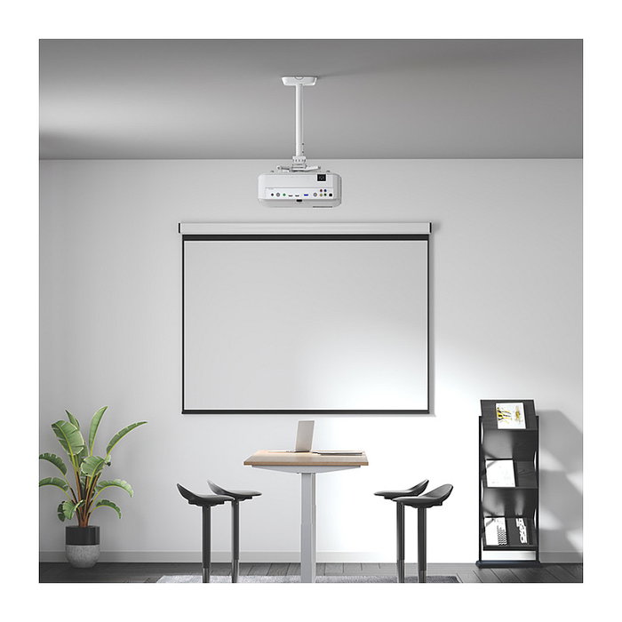 LogiLink Soporte de techo para proyectores 35kg Blanco