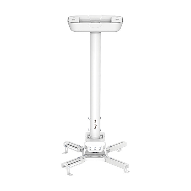 LogiLink Soporte de techo para proyectores 35kg Blanco
