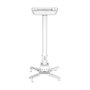 LogiLink Soporte de techo para proyectores 35kg Blanco