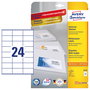 AVERY Zweckform Etiquetas 6122 Blanco 70,0 x 36,0 mm