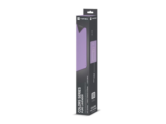 Natec Alfombrilla Colors Series Pure Lavender 800x400mm NPO-2242 Natec Alfombrilla Colors Series Pure Lavender 800x400mm NPO-2242