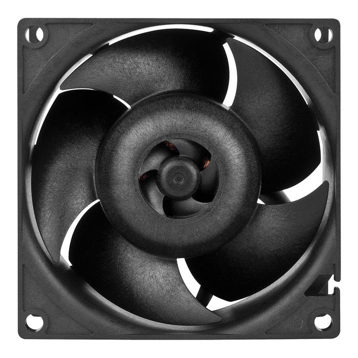 ARCTIC S8038-10K Ventilador 80x80x25mm 80mm PWM Rodamiento de Bolas Doble Doble Hilera Negro