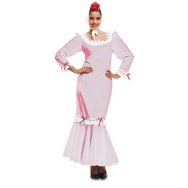 My Other Me Disfraz Madrileña Blanco Mujer Talla XL My Other Me Disfraz Madrileña Blanco Mujer Talla XL