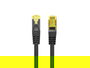 Lanberg Cable Red Latiguillo Cat. 6A S/FTP 50 cm Negro