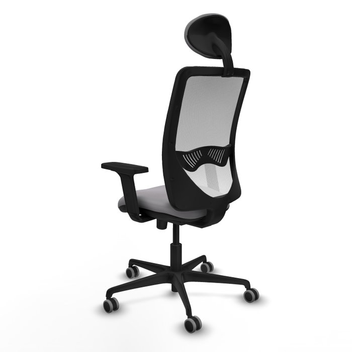PIQUERAS Y CRESPO Silla de oficina Zulema Gris y Blanco PIQUERAS Y CRESPO Silla de oficina Zulema Gris y Blanco
