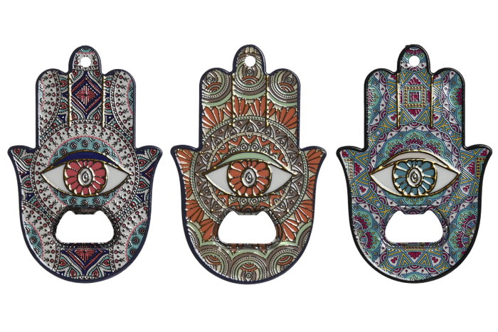 DKD Home Decor Imanes de Resina Mano y Abrebotellas Surtidos DKD Home Decor Imanes de Resina Mano y Abrebotellas Surtidos
