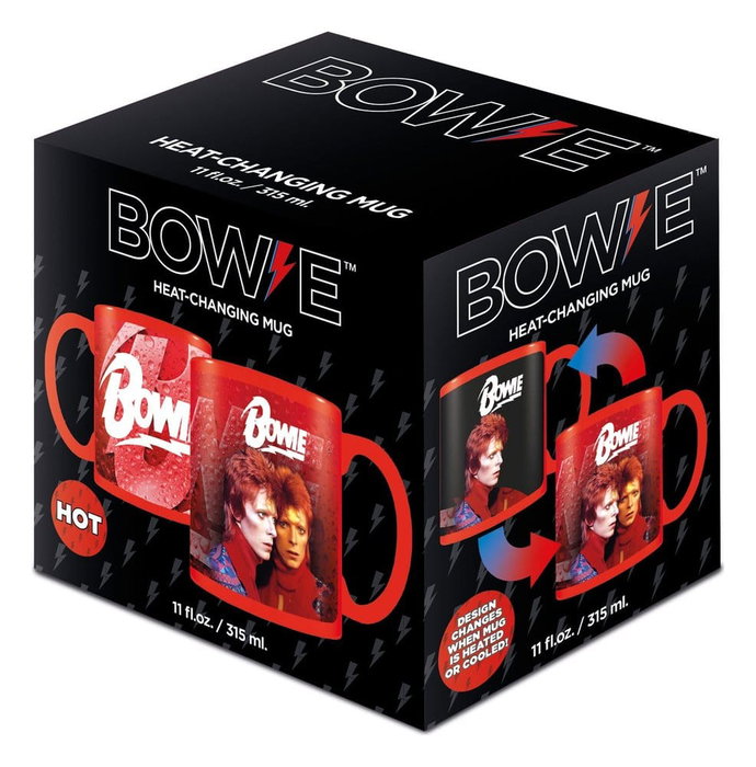 Pyramid International Taza David Bowie Bolt Sensitiva al Calor