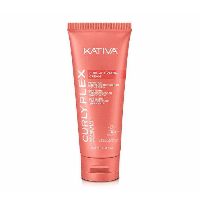 Kativa Curly Plex Crema Activadora de Rizos 240 ml