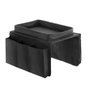 Innovagoods Bandeja para Sofá con Organizador de Mandos V0101223 Negro