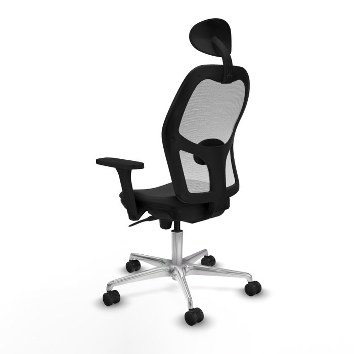 PIQUERAS Y CRESPO Silla de oficina Jorquera Negro y Blanco PIQUERAS Y CRESPO Silla de oficina Jorquera Negro y Blanco
