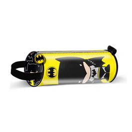 DC Comics Batman Estuche Portatodo Cilíndrico Bat Chibi Amarillo 9x22x9 cm