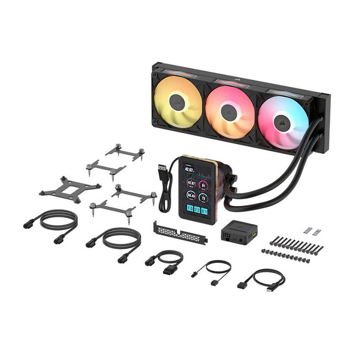 Corsair iCUE LINK TITAN II 360 RX LCD Negro