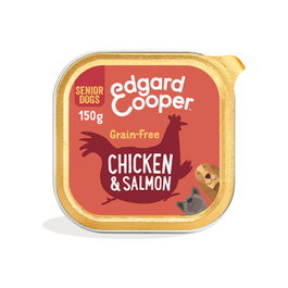Edgard Cooper EC Canine Senior Pollo y Salmón 11x150g