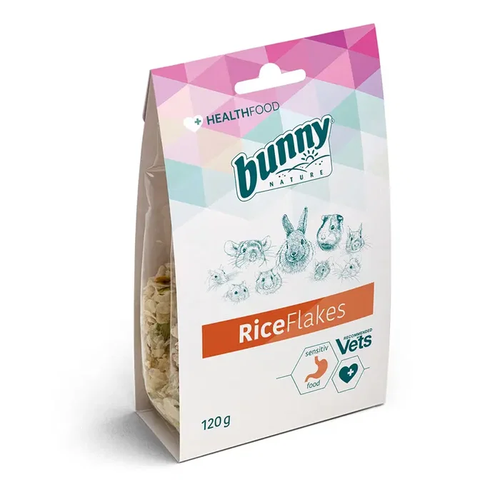 Bunny Nature Rice Flakes Arroz Digestivo Suplemento Salud 120 gr Bunny Nature Rice Flakes Arroz Digestivo Suplemento Salud 120 gr