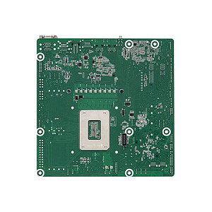 ASRock W680D4U-2L2T/G5 Placa Base micro-ATX con Socket LGA 1700 para Intel Core de 12ª y 13ª Gen, solo DDR5, 4 puertos LAN, IPMI, SATA RAID
