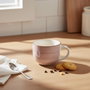 Quid Taza de desayuno Jumbo Vita Morning Peoni Rosa 47cl