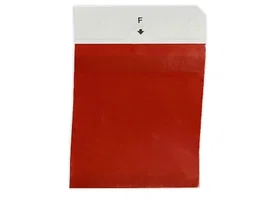 X'stamper Fotolito Q-53 Quix para Sello, Rojo, Consumible para Máquina de Sellos, 10x70x50 mm