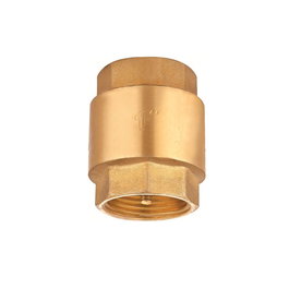 Verhal Válvula de Retención H-H 1/2 Pulgada (1/2"), 16 bar, Reforzada, Asiento Latón, Muelle Acero Inoxidable