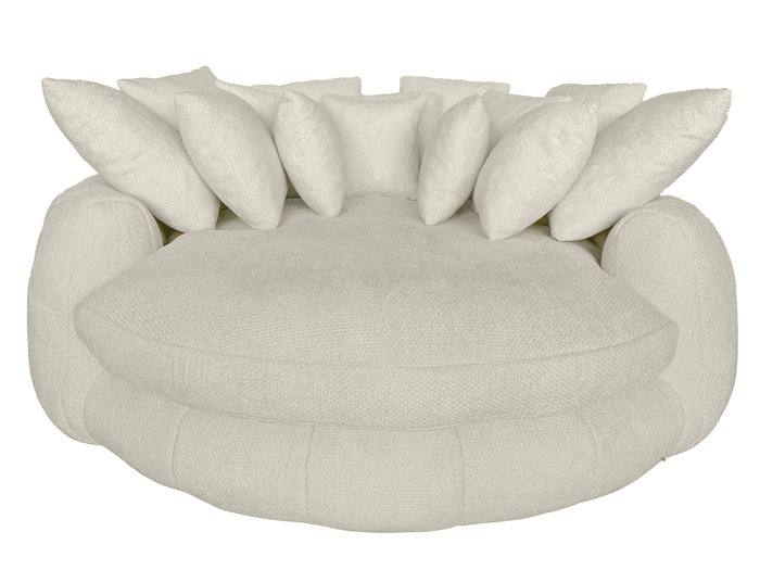 DKD Home Decor Sofá de Poliéster y Espuma Beige con Cojines DKD Home Decor Sofá de Poliéster y Espuma Beige con Cojines