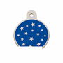 Placa identificativa para collar Imarc PetScribe Passion Azul Plata
