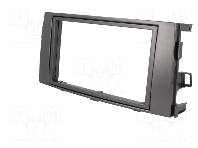 ACV Bastidor de montaje de radio para Toyota Auris 2007-2012, 2 DIN, antracita