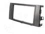 ACV Bastidor de montaje de radio para Toyota Auris 2007-2012, 2 DIN, antracita