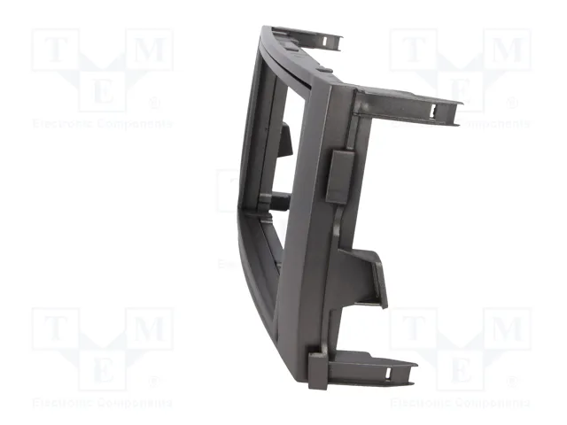 ACV Bastidor de montaje de radio para Toyota Auris 2007-2012, 2 DIN, antracita