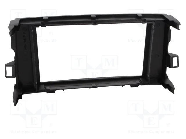 ACV Bastidor de montaje de radio para Toyota Auris 2007-2012, 2 DIN, antracita